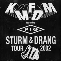 KMFDM Sturm & Drang Tour