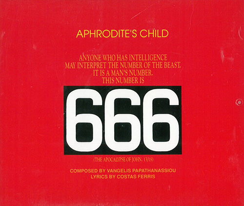 Aphrodite's Child 666 2CD 601815